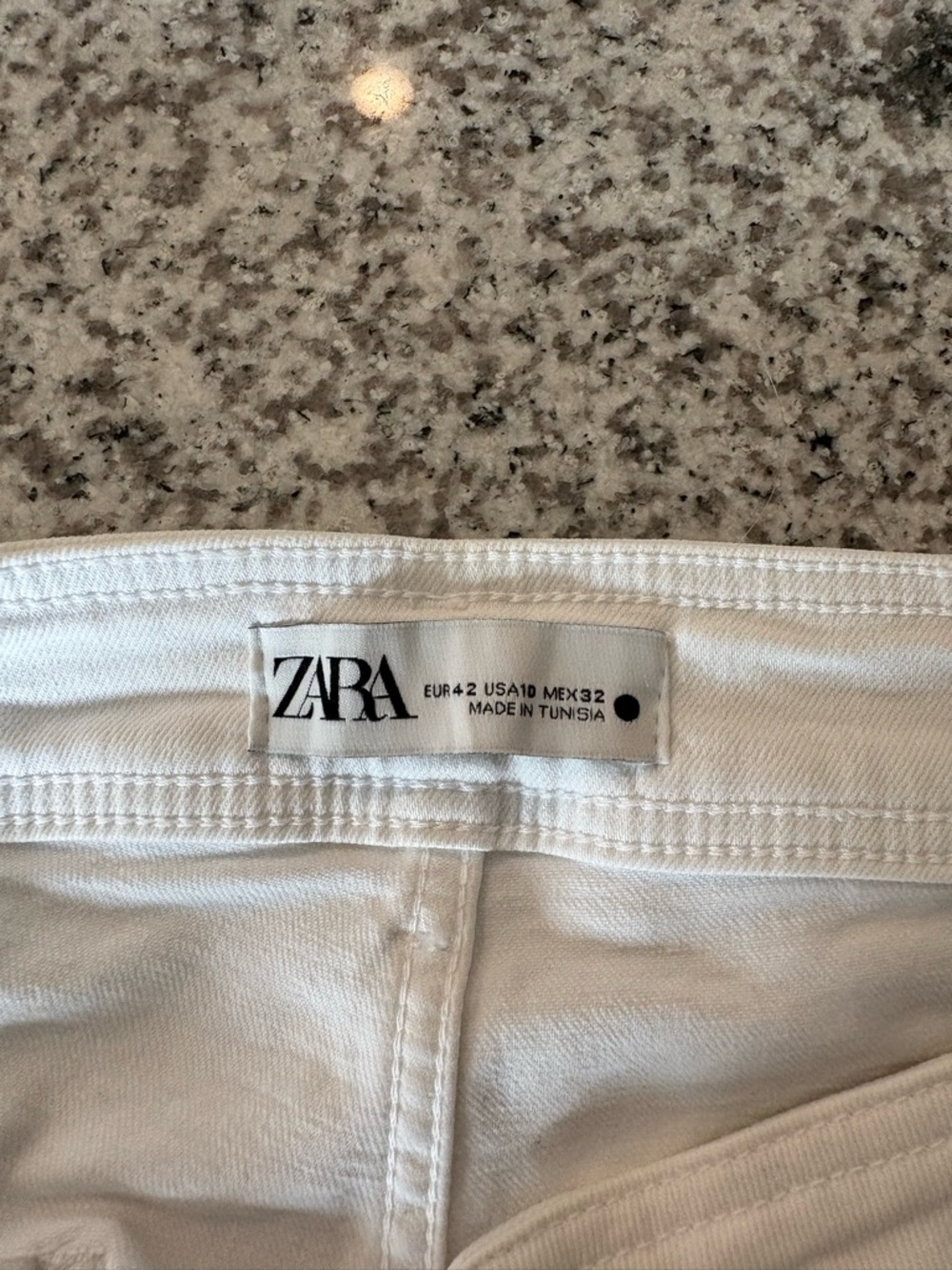 ZARA White Women’s Jeans - Clean Staple